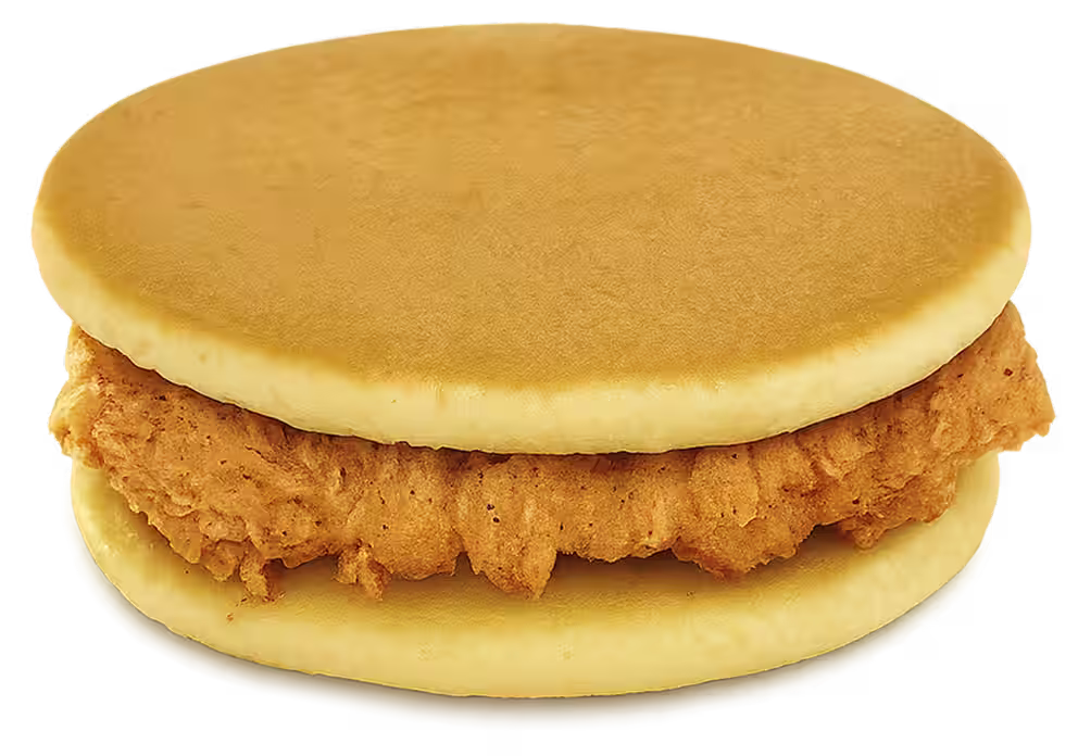 Skinny Butcher Chicken & Pancake Sandwiches